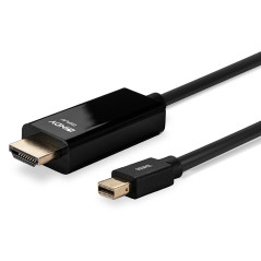 Lindy 36926 cavo e adattatore video 1 m HDMI tipo A (Standard) Mini DisplayPort Nero