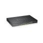 Zyxel GS1920-24HPV2 Gestito Gigabit Ethernet (10/100/1000) Supporto Power over Ethernet (PoE) Nero