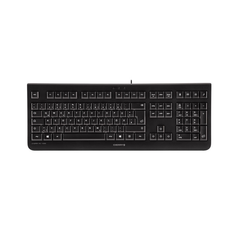 CHERRY KC 1000 tastiera Universale USB QWERTZ Italiano Nero