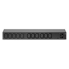 APC AP6020A unità di distribuzione dell'energia (PDU) 13 presa(e) AC 0U 1U Nero