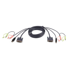 ATEN Cavo KVM USB DVI-D Single Link – 5 m