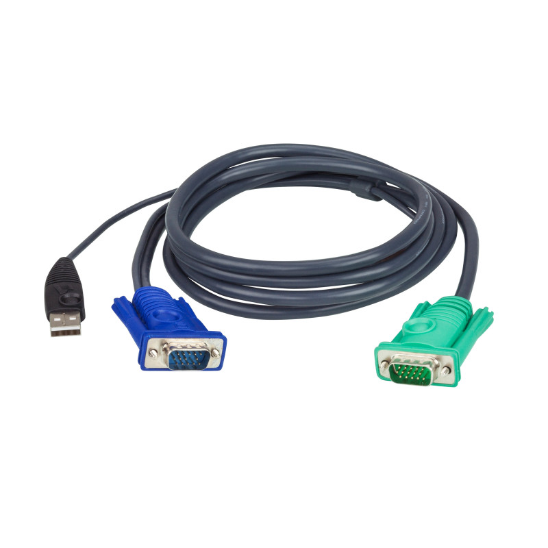 ATEN Cavo KVM USB con SPHD 3 in 1 – 1,8 m