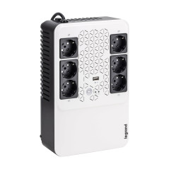 Legrand Keor ASI MULTIPLUG 800 GR gruppo di continuità (UPS) A linea interattiva 0,8 kVA 480 W 6 presa(e) AC