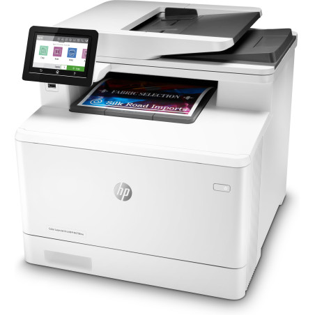 HP Color LaserJet Pro Stampante multifunzione M479fnw, Stampa, copia, scansione, fax, e-mail, Scansione verso e-mail/PDF ADF da