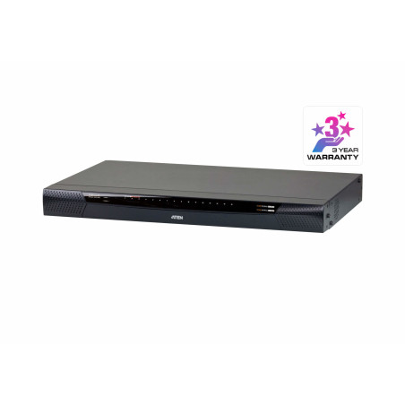 ATEN Switch KVM over IP Cat 5 a 16 porte con 1 accesso locale 1 remoti con Virtual Media (1920 x 1200)