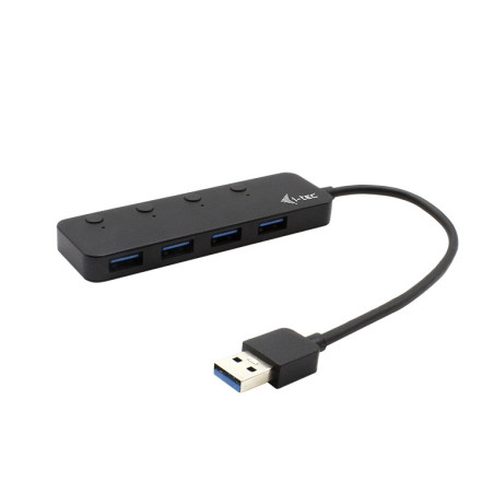 i-tec USB 3.0 Metal HUB 4 Port with individual On Off Switches