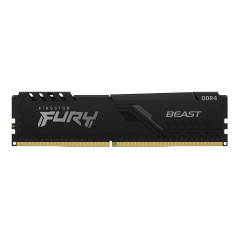 Kingston Technology FURY 16GB 2666MT s DDR4 CL16 DIMM 1Gx8 Beast Black