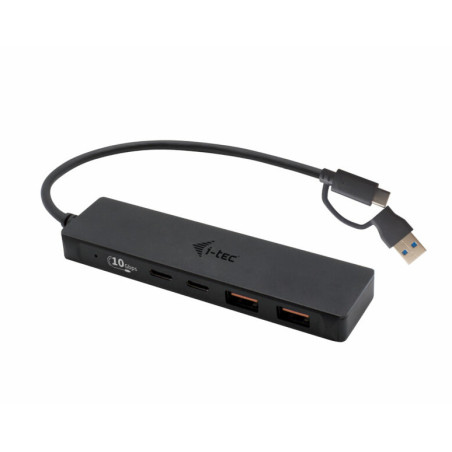 i-tec Metal USB-A/USB-C HUB 2x USB 3.0 + 2x USB-C (10 Gbps)