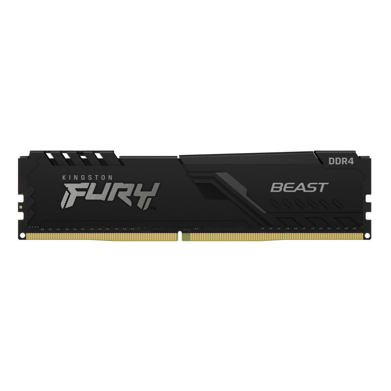 Kingston Technology FURY 16GB 3200MT/s DDR4 CL16 DIMM 1Gx8 Beast Black