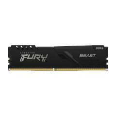 Kingston Technology FURY 16GB 2666MT s DDR4 CL16 DIMM (Kit da 4) Beast Black