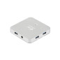 i-tec Metal U3HUBMETAL7 hub di interfaccia USB 3.2 Gen 1 (3.1 Gen 1) Type-A 5000 Mbit/s Argento