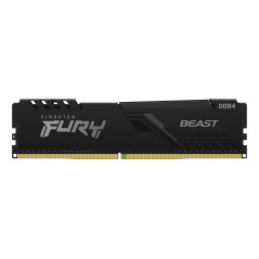 Kingston Technology FURY 16GB 3733MT s DDR4 CL19 DIMM 1Gx8 Beast Black