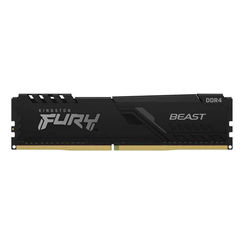 Kingston Technology FURY 16GB 3733MT/s DDR4 CL19 DIMM 1Gx8 Beast Black