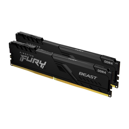 Kingston Technology FURY Beast 8GB 2666MT s DDR4 CL16 DIMM (Kit da 2) Black