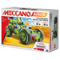 Meccano Junior - Veicolo Buggy A Retrocarica, Multimodello 2 In 1, kit di costruzioni per bambini da 8 anni