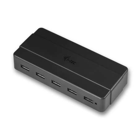 i-tec U3HUB742 hub di interfaccia USB 3.2 Gen 1 (3.1 Gen 1) Type-B 5000 Mbit s Nero