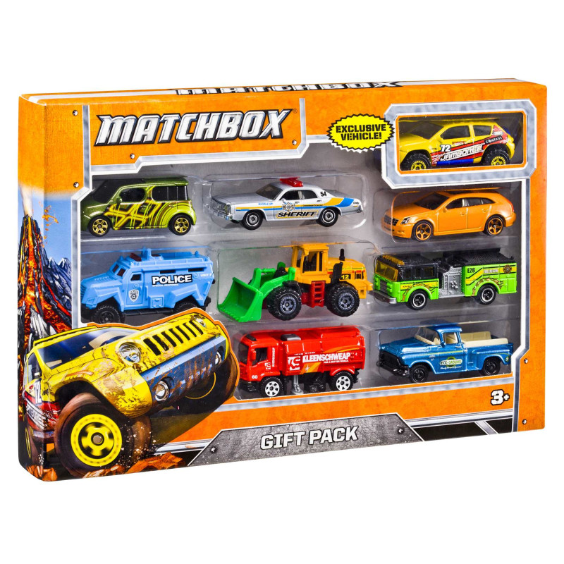 Matchbox confezione 9 veicoli assortimento