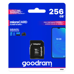 Goodram M1AA 256 GB MicroSDXC UHS-I Classe 10