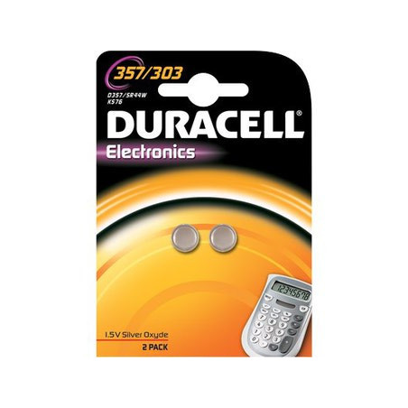 Duracell 303 357 Batteria monouso SR44 Ossido d'argento (S)