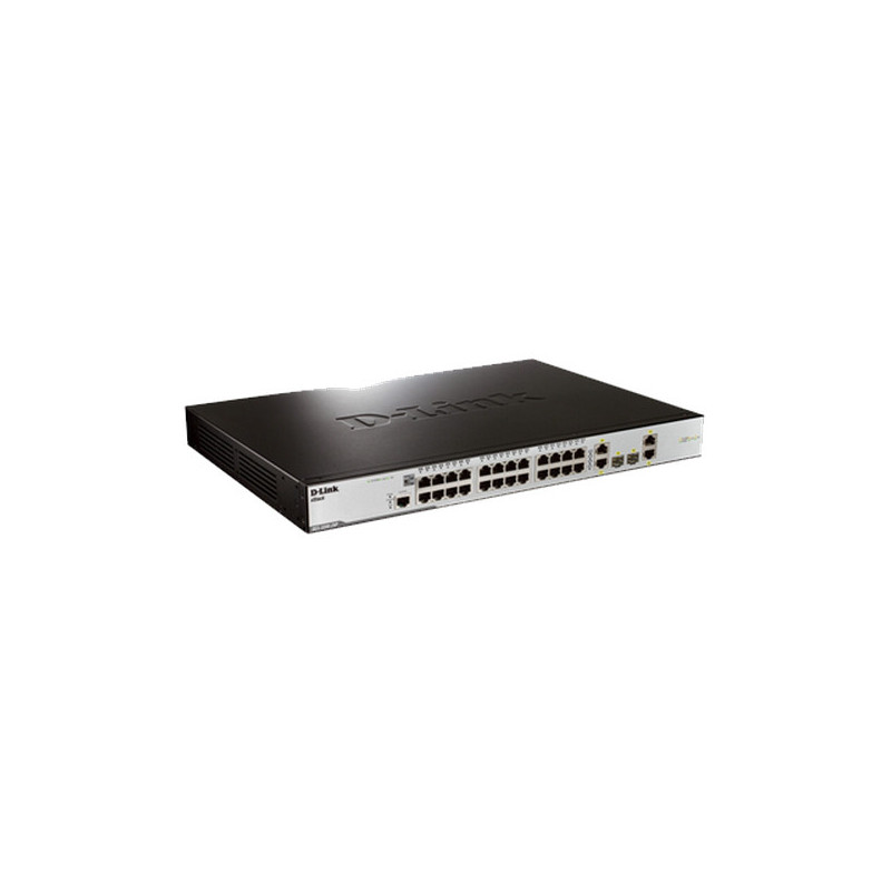 D-Link DES-3200-28 Gestito L2 Supporto Power over Ethernet (PoE) 1U