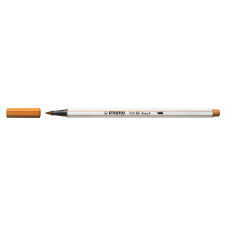 STABILO Pen 68 brush marcatore Medio Ocra 1 pz