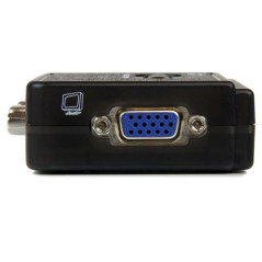 StarTech.com Switch KVM a 2 porte VGA USB con audio e cavi - Commutatore VGA USB a doppia porta