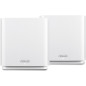 ASUS ZenWiFi AC (CT8) router wireless Gigabit Ethernet Banda tripla (2.4 GHz/5 GHz/5 GHz) Bianco