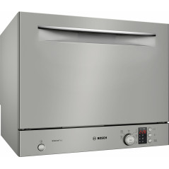 Bosch Serie 4 SKS62E38EU Lavastoviglie compatta da libero posizionamento 55 cm Acciaio Classe F