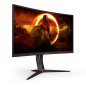 AOC G2 C27G2ZU/BK Monitor PC 68,6 cm (27") 1920 x 1080 Pixel Full HD LED Nero, Rosso