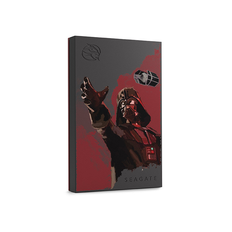 Seagate Game Drive Darth Vader™ Special Edition FireCuda disco rigido esterno 2 TB 3.2 Gen 1 (3.1 Gen 1) Nero, Rosso