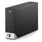 Seagate One Touch HUB disco rigido esterno 10 TB USB Type-A / USB Type-C 3.2 Gen 1 (3.1 Gen 1) Nero, Grigio