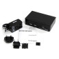 StarTech.com Switch KVM DVI USB 2 porte, con audio e hub USB 2.0