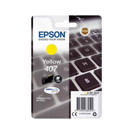 Epson WF-4745 cartuccia d'inchiostro 1 pz Originale Resa elevata (XL) Giallo