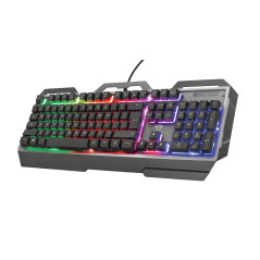 Trust GXT 856 Torac tastiera Gaming USB QWERTY Italiano Nero