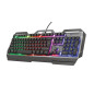 Trust GXT 856 Torac tastiera Gaming USB QWERTY Italiano Nero