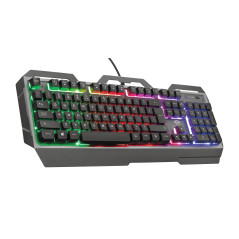 Trust GXT 856 Torac tastiera Gaming USB QWERTY Italiano Nero