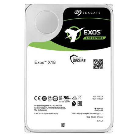 Seagate Exos X18 disco rigido interno 16 TB 7200 Giri/min 256 MB 3.5" SAS