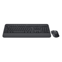 Logitech Signature MK650 Combo For Business tastiera Mouse incluso Ufficio Bluetooth AZERTY Francese Grafite