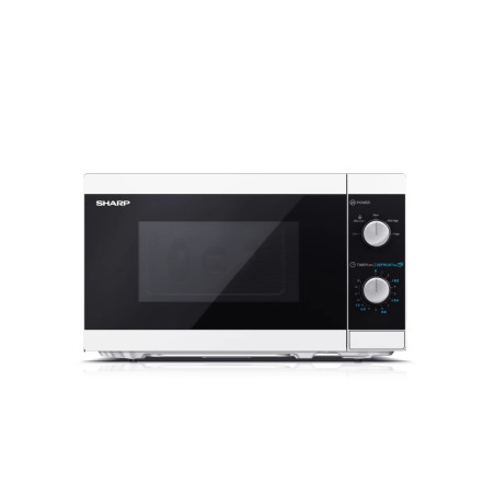 Sharp YC-MS01E-W forno a microonde Nero, Bianco Solo microonde Superficie piana 20 L 800 W