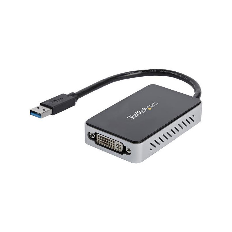 StarTech.com Adattatore scheda video esterna per più monitor USB 3.0 a DVI con hub USB a 1 porta – 1920x1200