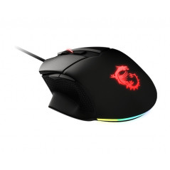 MSI Clutch GM20 Elite mouse Gaming Mano destra USB tipo A Ottico 6400 DPI