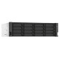 QNAP TS-1673AU-RP-16G server NAS e di archiviazione Armadio (3U) Ryzen Embedded V1500B 16 GB DDR4 0 TB QNAP QTS Nero, Grigio