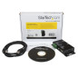 StarTech.com Adattatore seriale 1 porta USB a RS-422/RS-485 in metallo per industria con isolamento