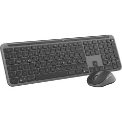 Logitech MK950 Signature for Business tastiera Mouse incluso Ufficio RF senza fili + Bluetooth QWERTZ Tedesco Grafite