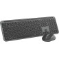 Logitech MK950 Signature for Business tastiera Mouse incluso Ufficio RF senza fili + Bluetooth QWERTY Inglese UK Grafite