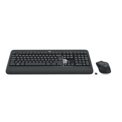 Logitech Advanced MK540 tastiera Mouse incluso Universale RF Wireless QWERTZ Ceco Nero, Bianco