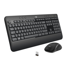 Logitech MK540 Advanced Combo Tastiera e Mouse Wireless per Windows, Ricevitore USB Unifying 2,4 GHz, Tasti di Scelta Rapida