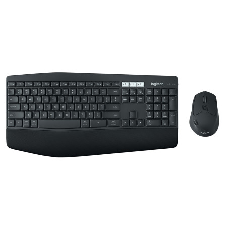 Logitech MK850 Performance tastiera Mouse incluso Universale RF senza fili + Bluetooth QWERTZ Tedesco Nero