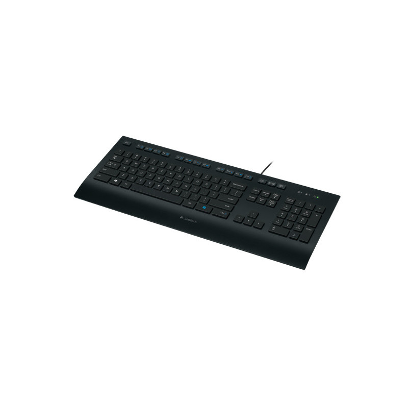 Logitech K280E Pro f/ Business tastiera Ufficio USB QWERTY Nordic Nero