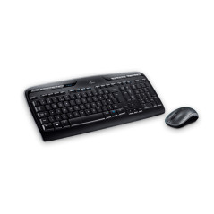 Logitech Wireless Combo MK330 tastiera Mouse incluso Universale USB Greco Nero